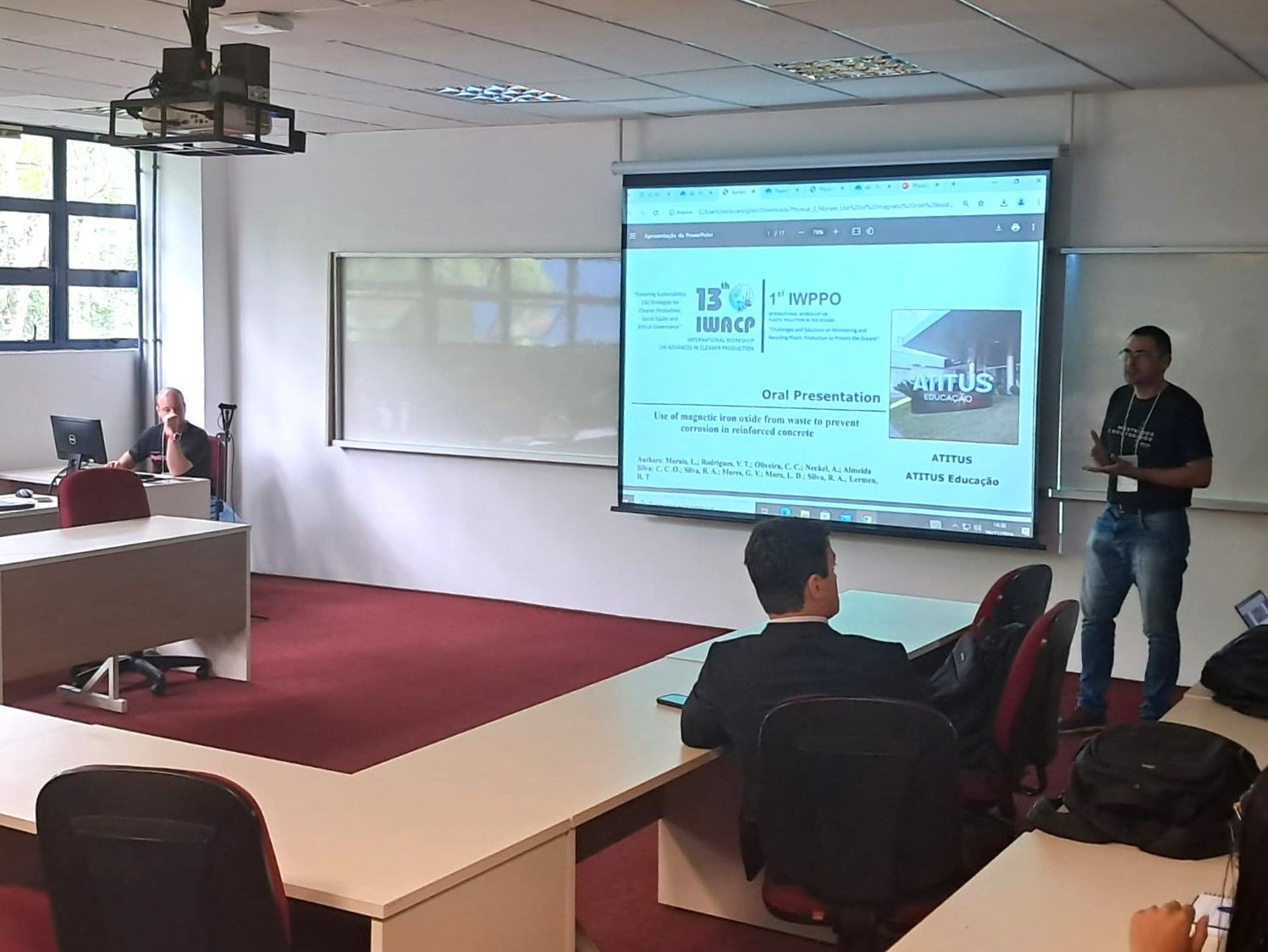 Docentes da Atitus apresentam artigos em evento internacional sobre sustentabilidade