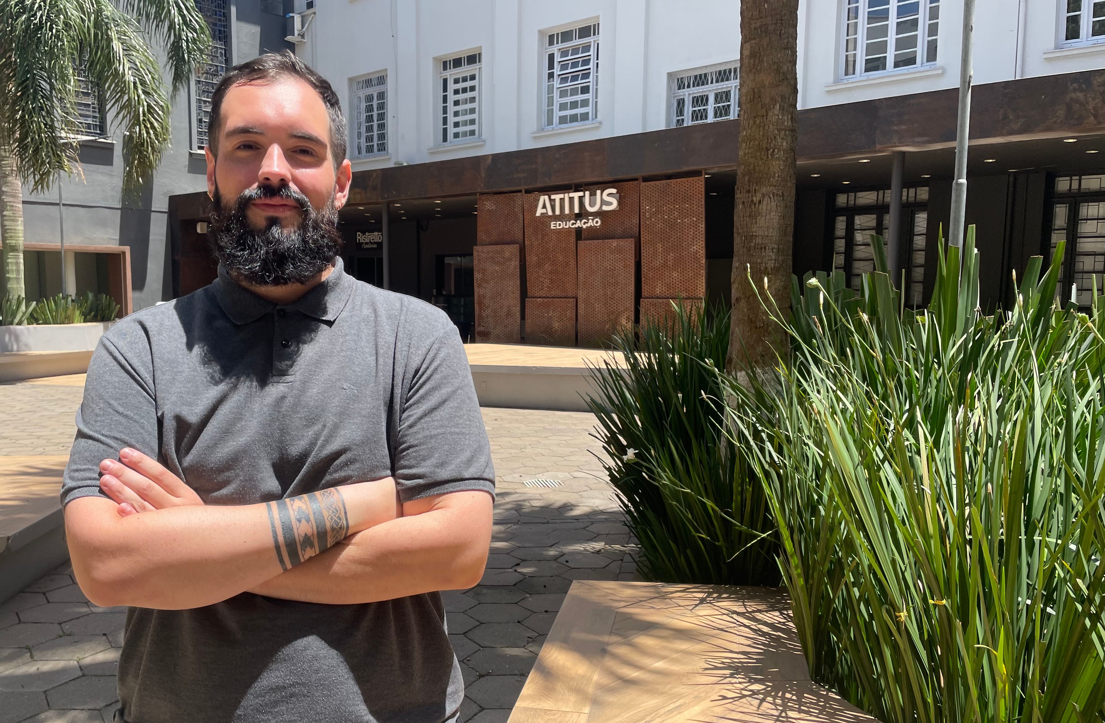 Thomas de Castro assume coordenação do Centro de Educação e Tecnologia da Atitus Educação