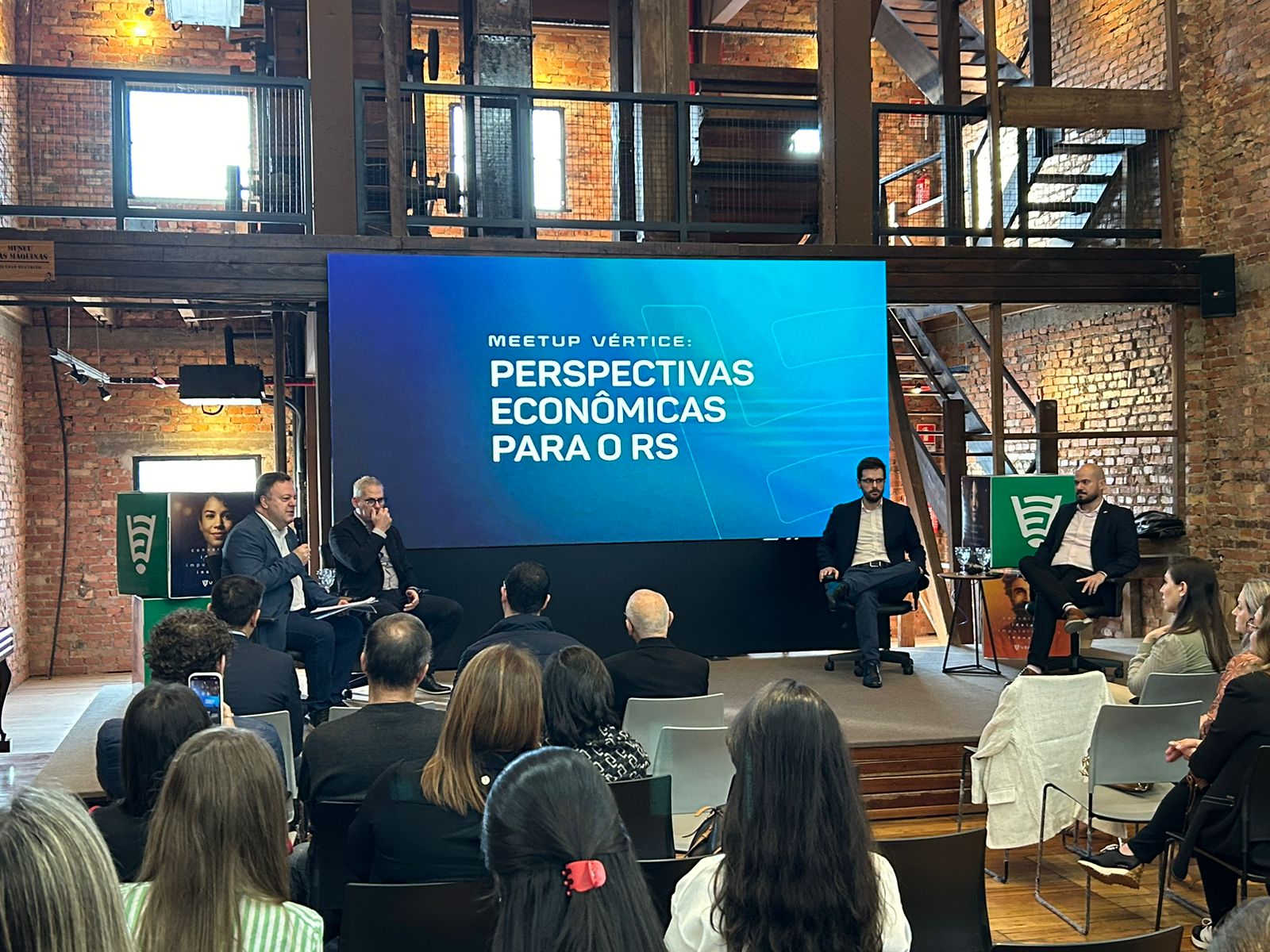 Meetup Vértice discute perspectivas econômicas para o RS