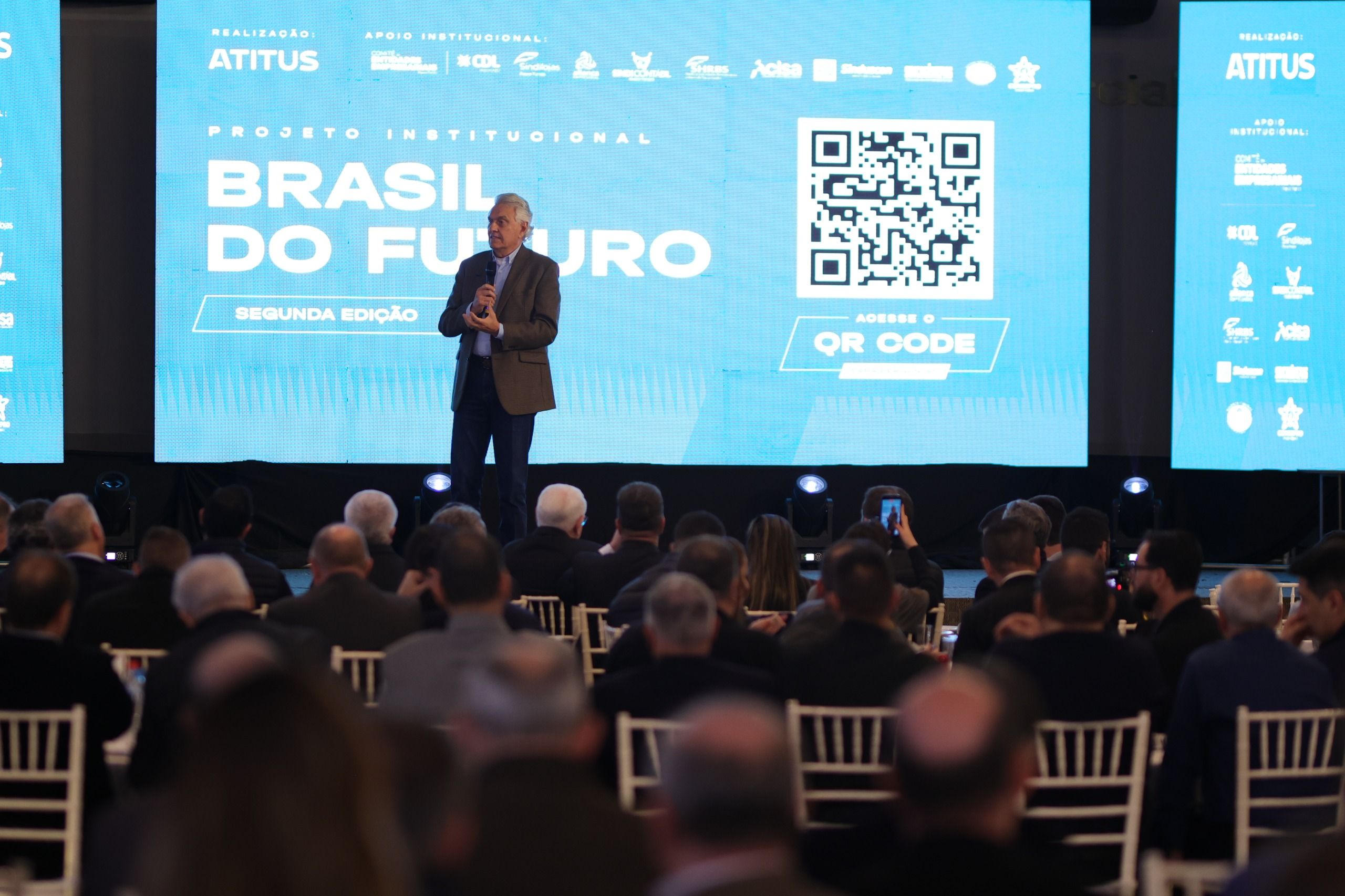 Atitus promove segunda edição do Brasil do Futuro com Ronaldo Caiado, em Passo Fundo
