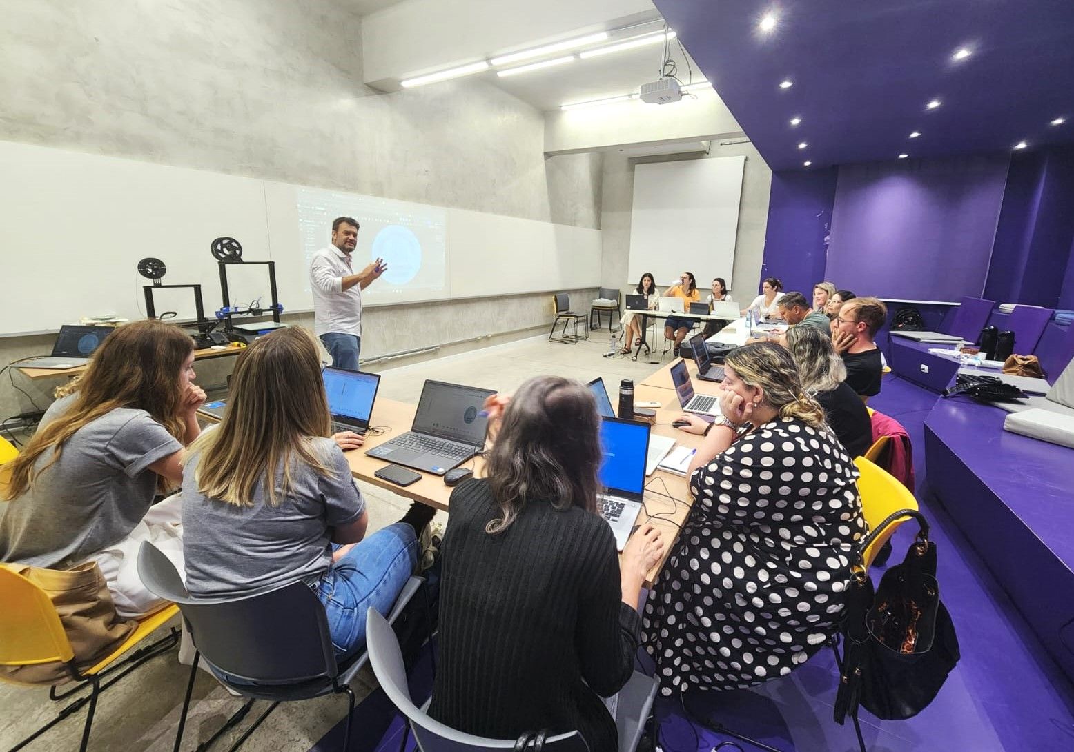 Escola Politécnica promove formação docente sobre modelagem e impressão 3D
