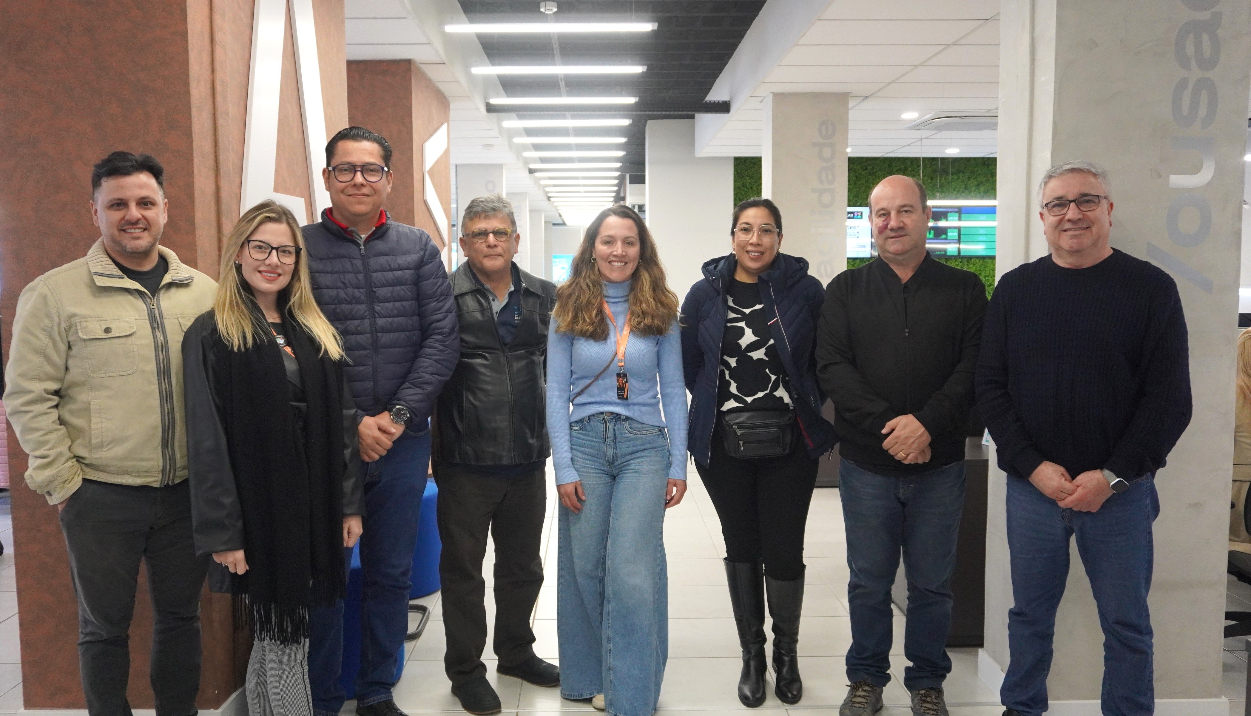Comitiva do Governo de Honduras visita a Atitus em Passo Fundo