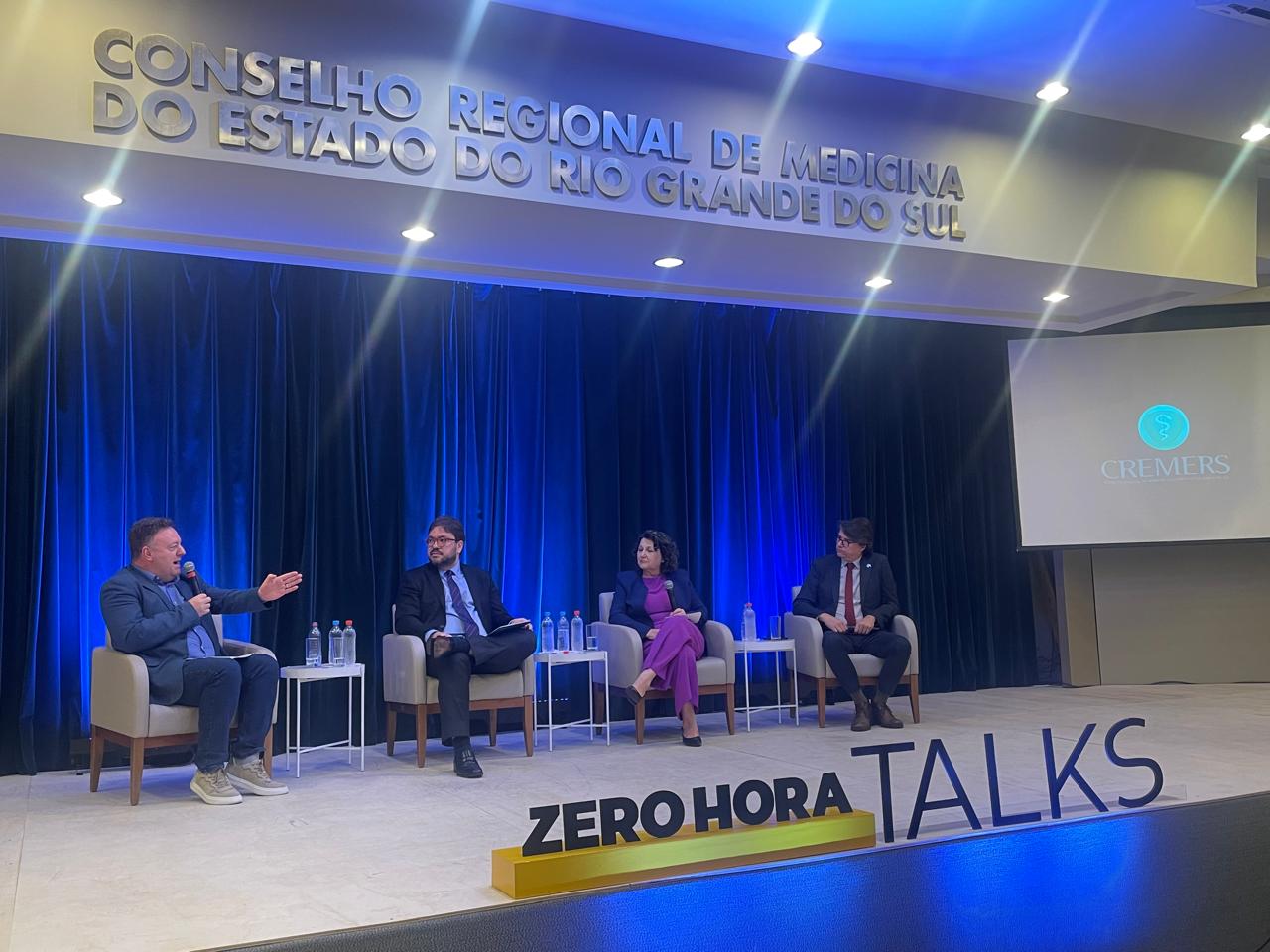 Presidente da Atitus participa do Zero Hora Talks sobre qualificação do ensino em Medicina