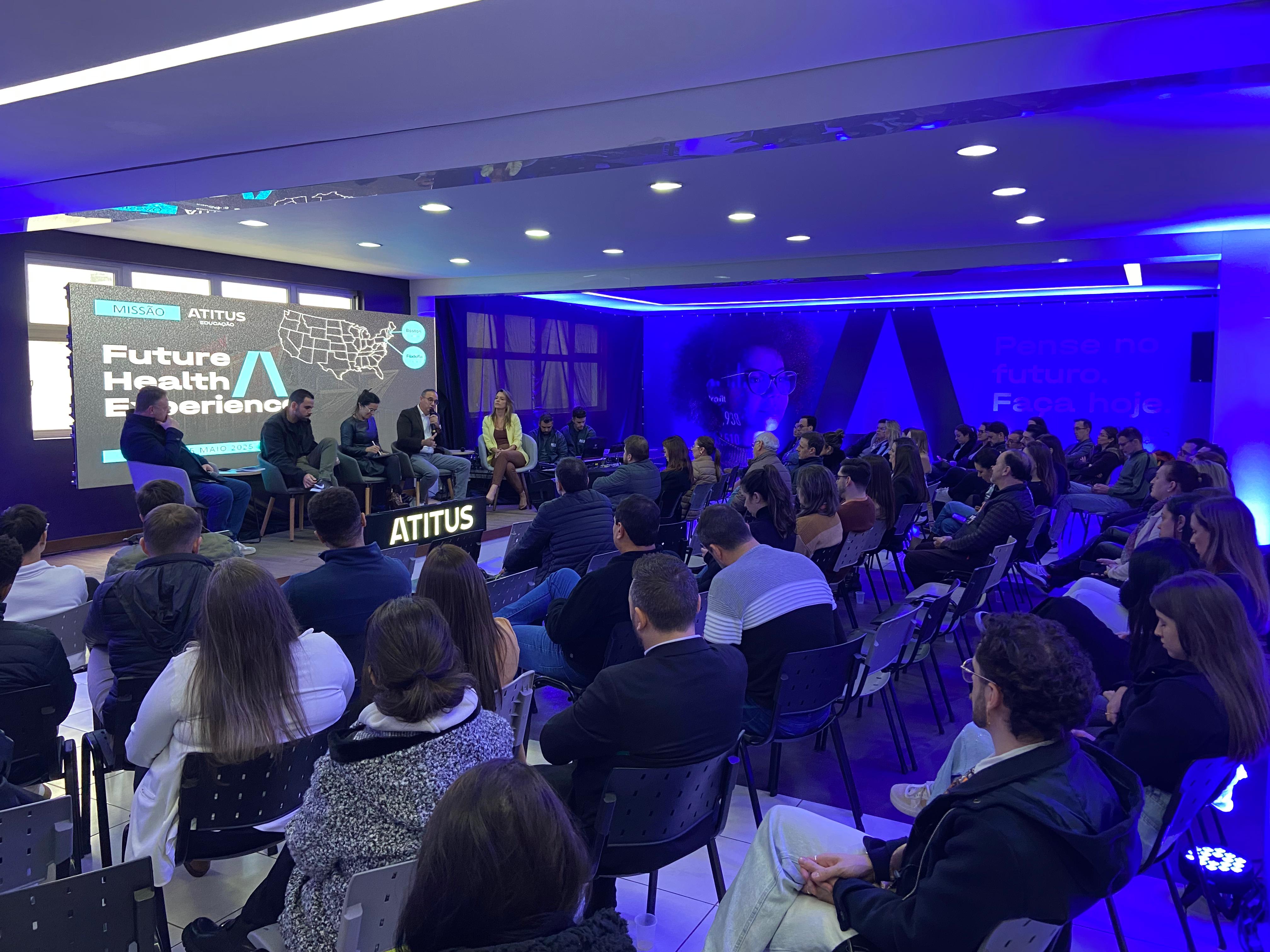 Atitus Meeting destaca aprendizados da missão internacional em saúde e inovação nos EUA