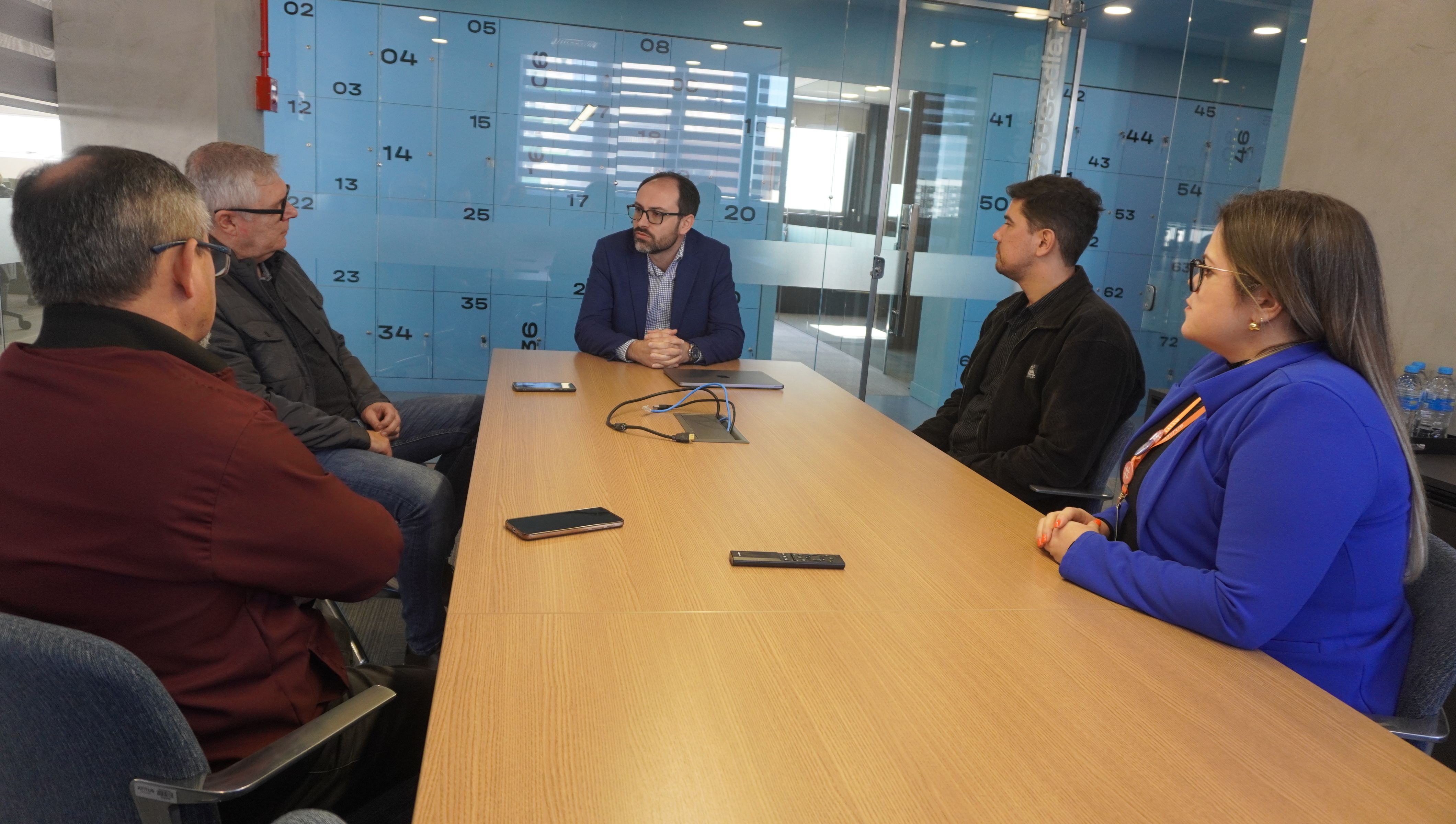 Atitus recebe visita do CEO do Transforma RS