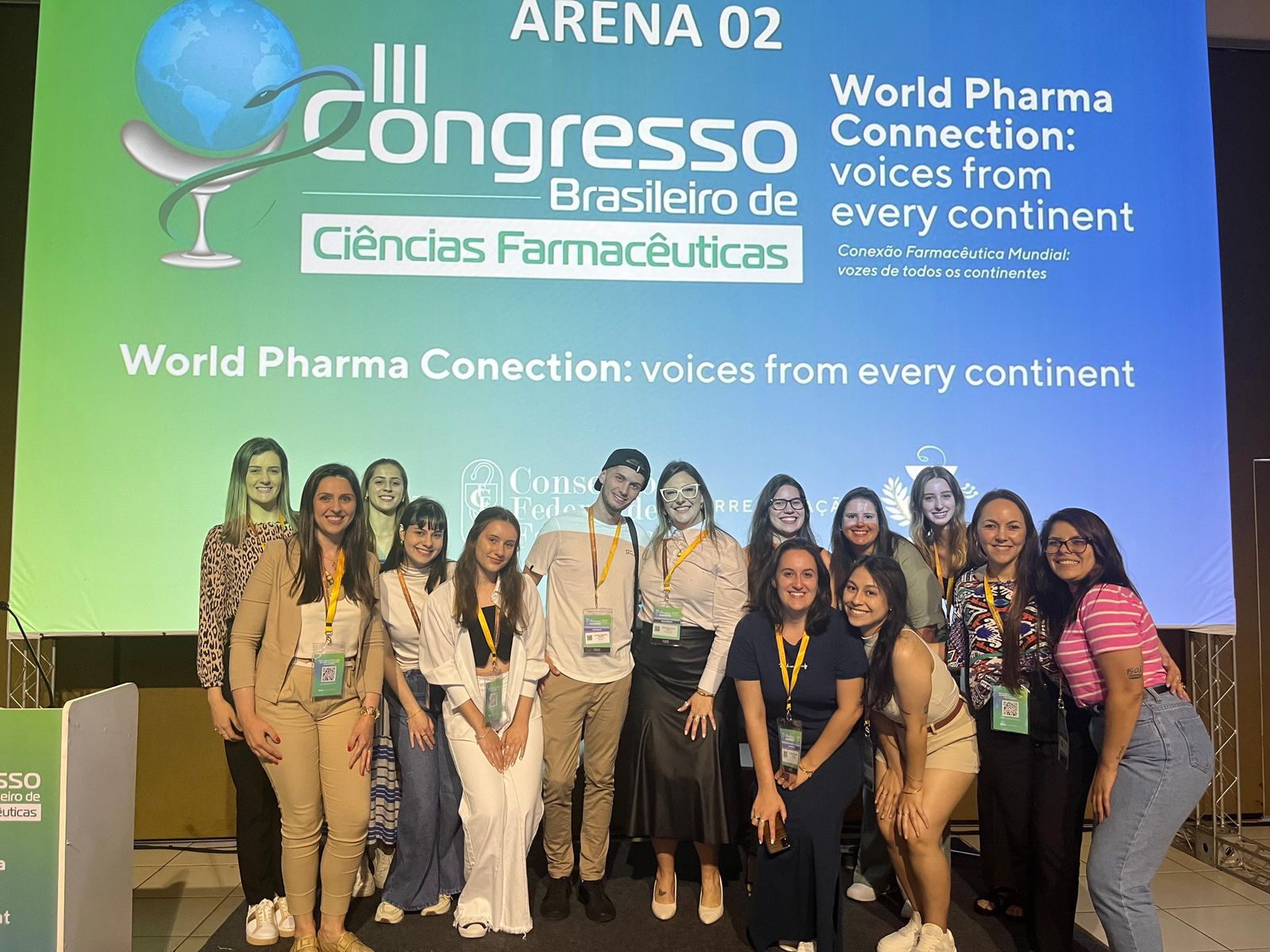 Curso de Farmácia marca presença no III Congresso Brasileiro de Ciências Farmacêuticas