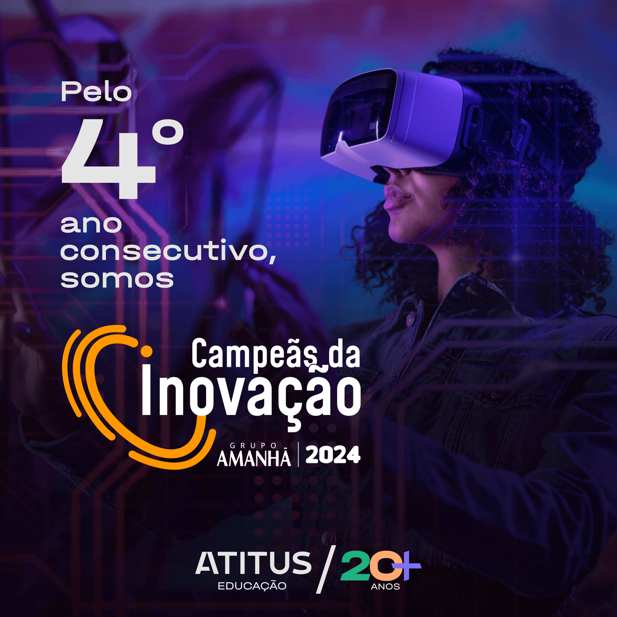 Atitus conquista Campeãs da Inovação pelo quarto ano consecutivo