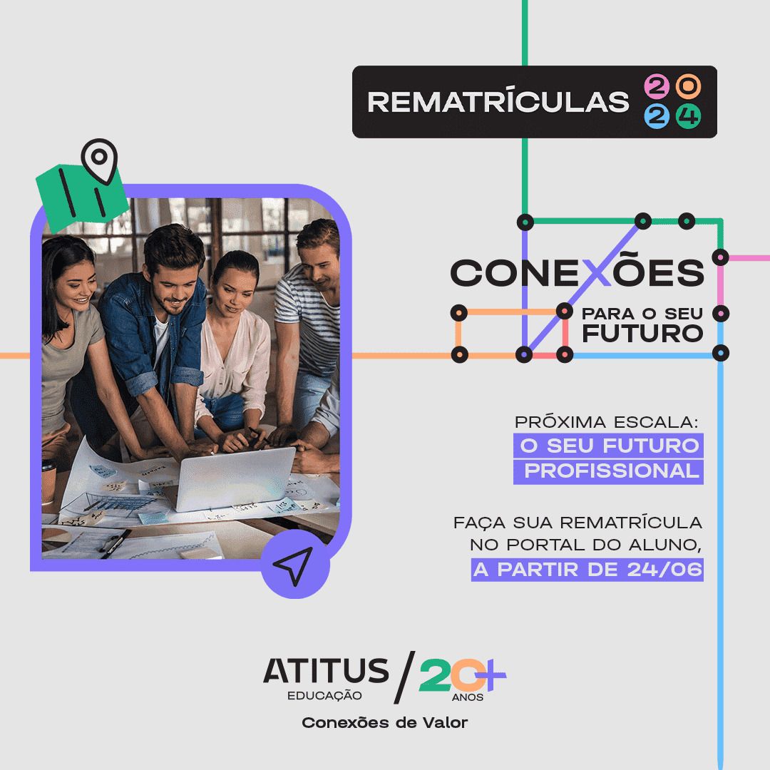 Período de rematrícula antecipada está aberto na Atitus Educação