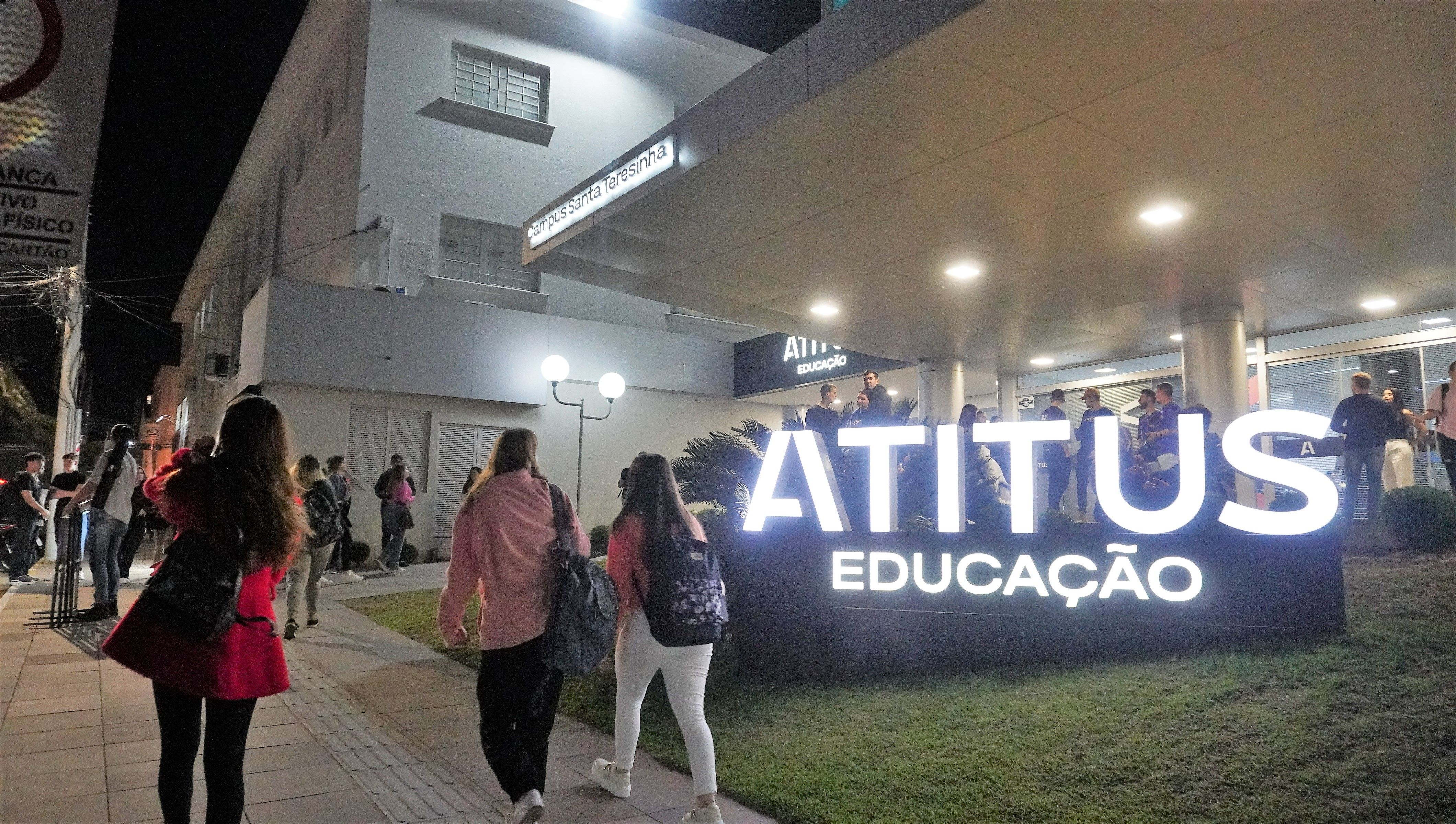 Volta às aulas movimenta campi da Atitus em Porto Alegre e Passo Fundo