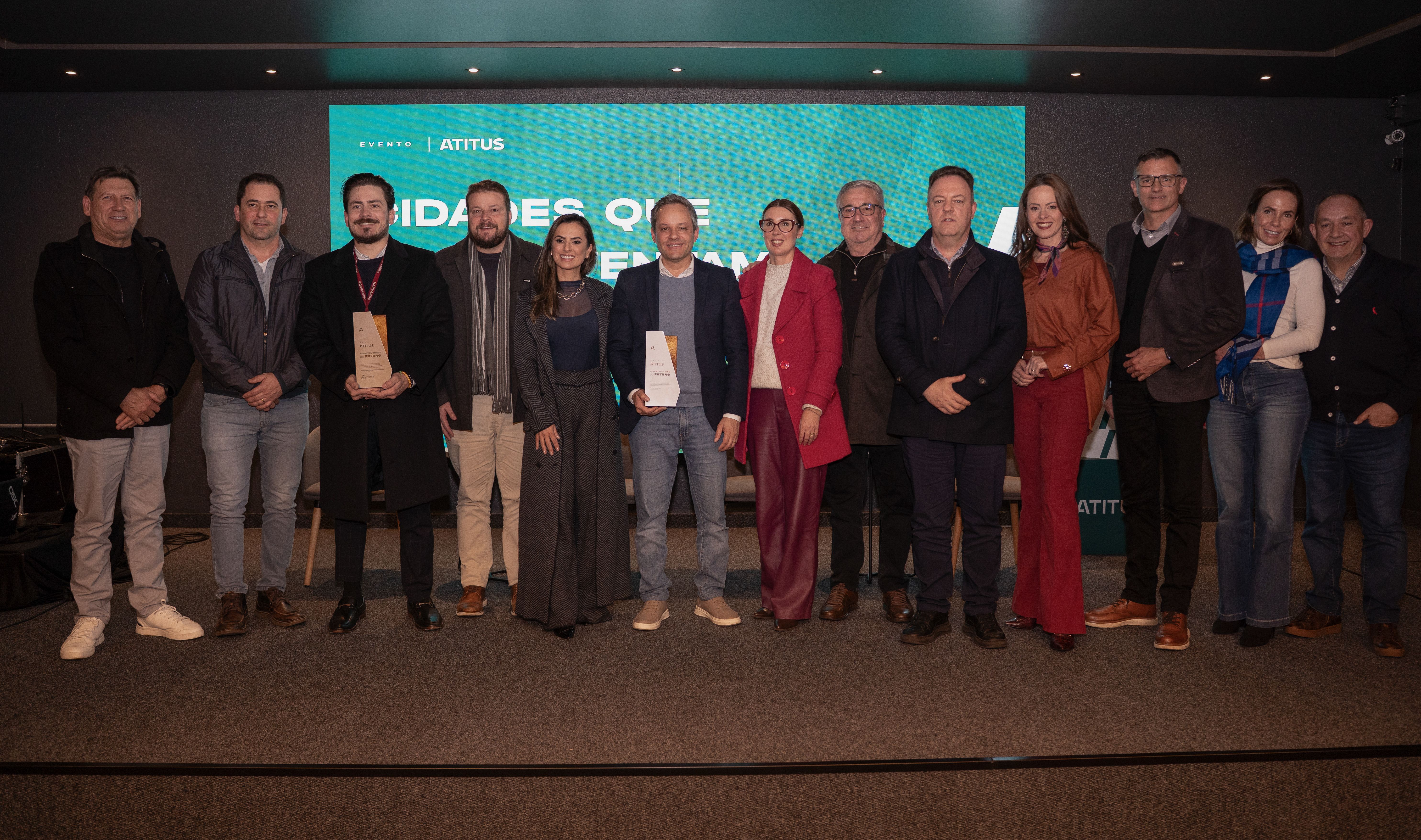 Atitus reconhece protagonistas da transformação urbana de Passo Fundo