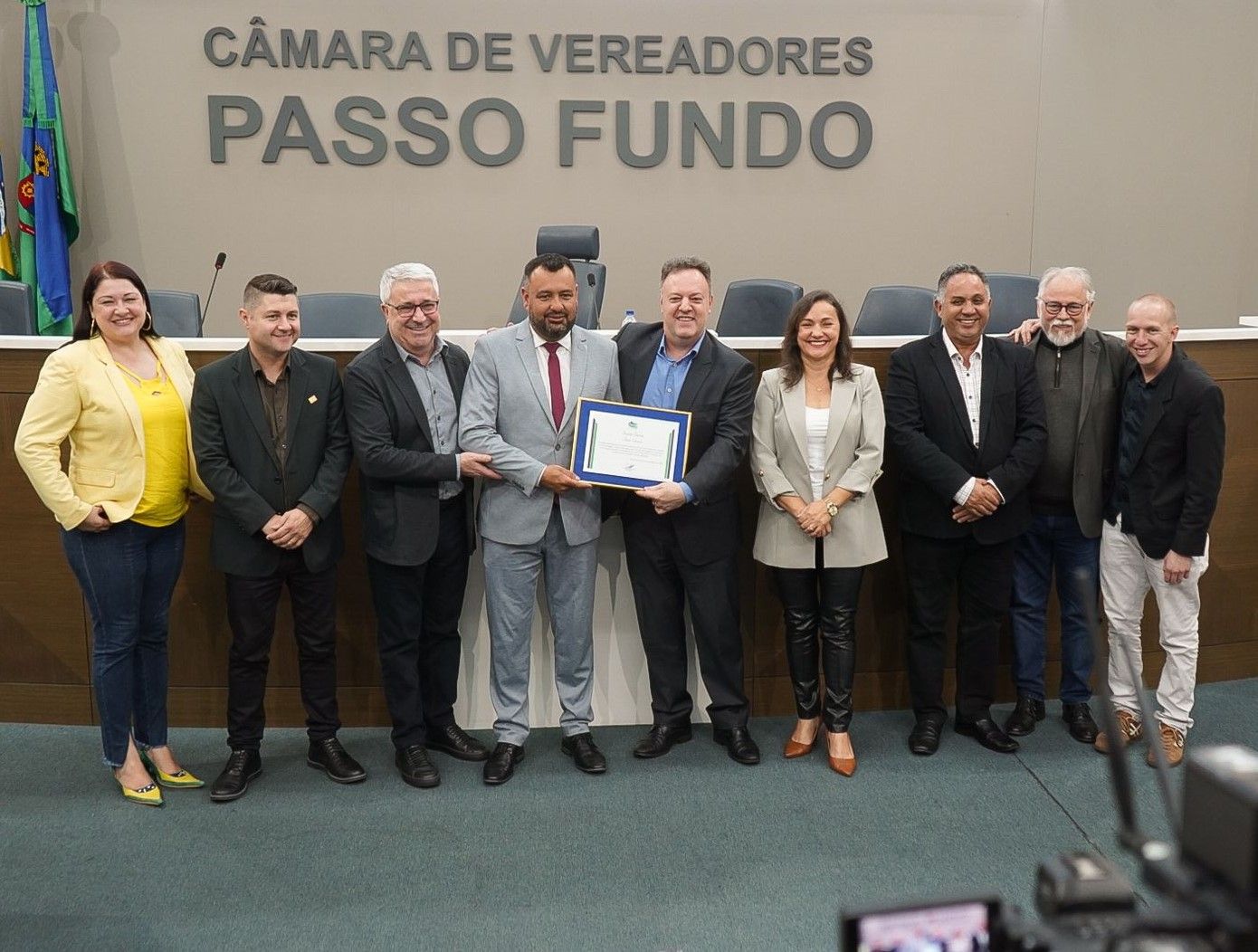 Câmara de Vereadores homenageia os 20 anos da Atitus Educação