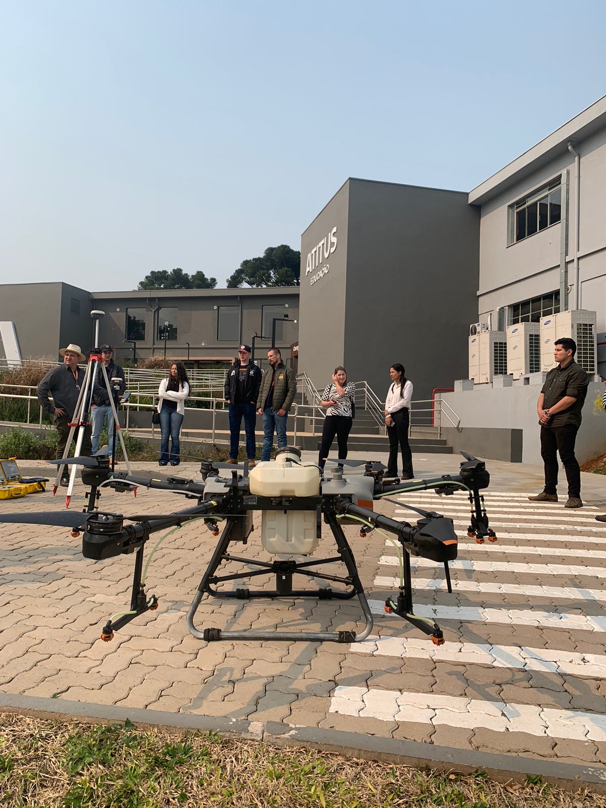 Escola do Agronegócio da Atitus promove curso sobre o uso de drones