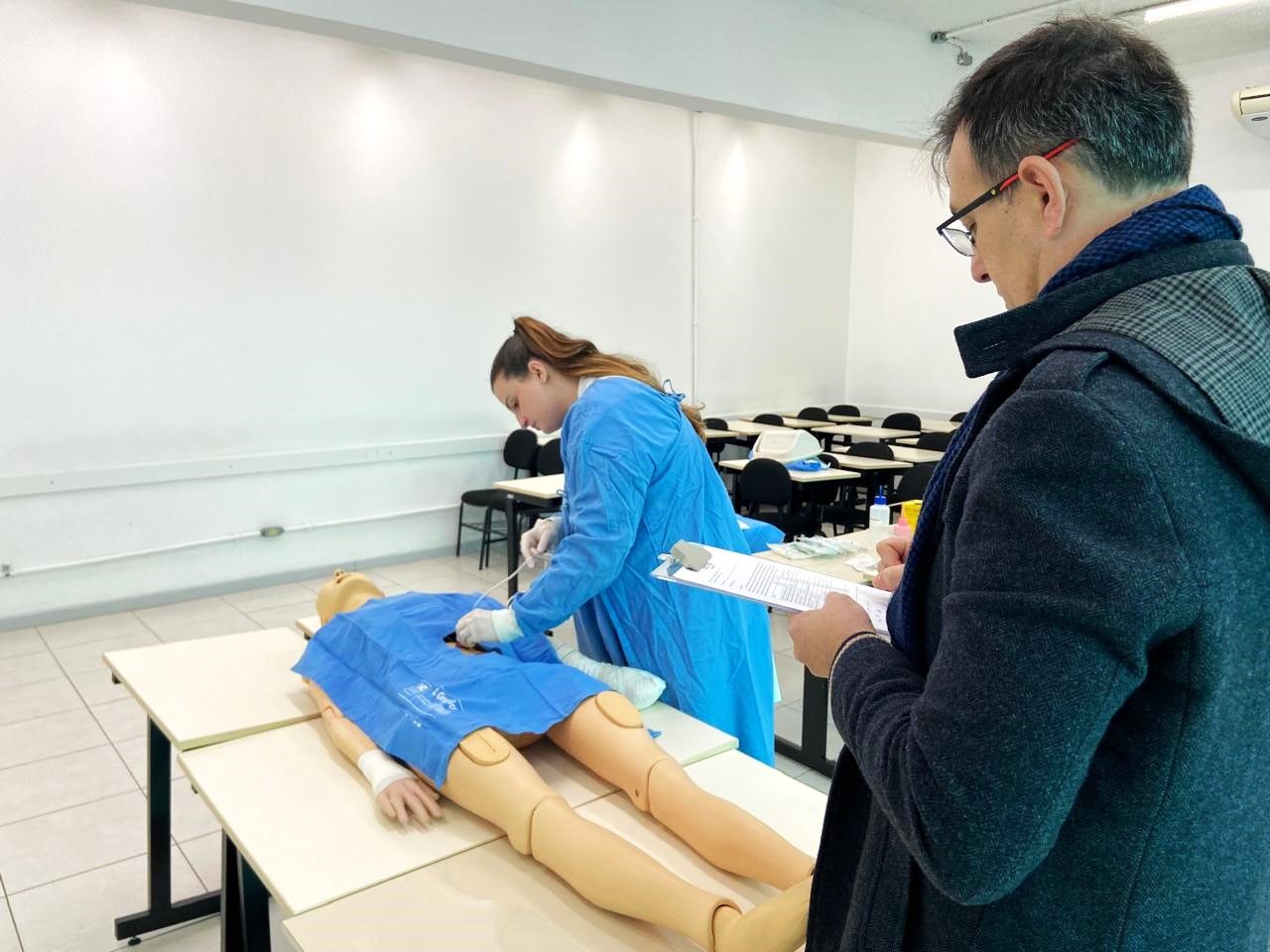 Estudantes do Internato Médico são avaliados por metodologia de simulação